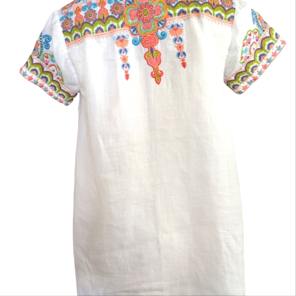 Johnny Was --Tama Boho Embroidered Drap Top..Size Small - Picture 7 of 8